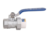 PP-R all copper internal tooth ball valve