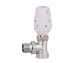 Angle type automatic thermostatic control valve